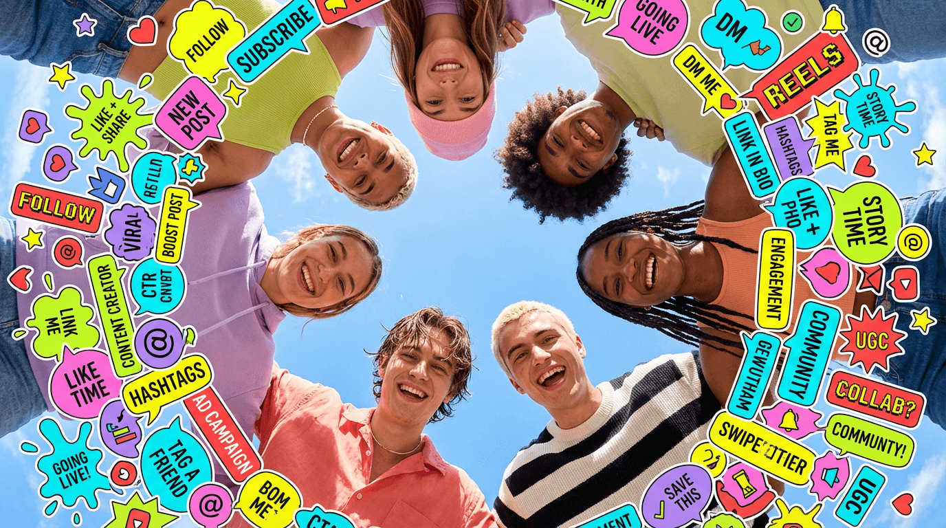 Creators collaborating on UGC and clipping campaigns